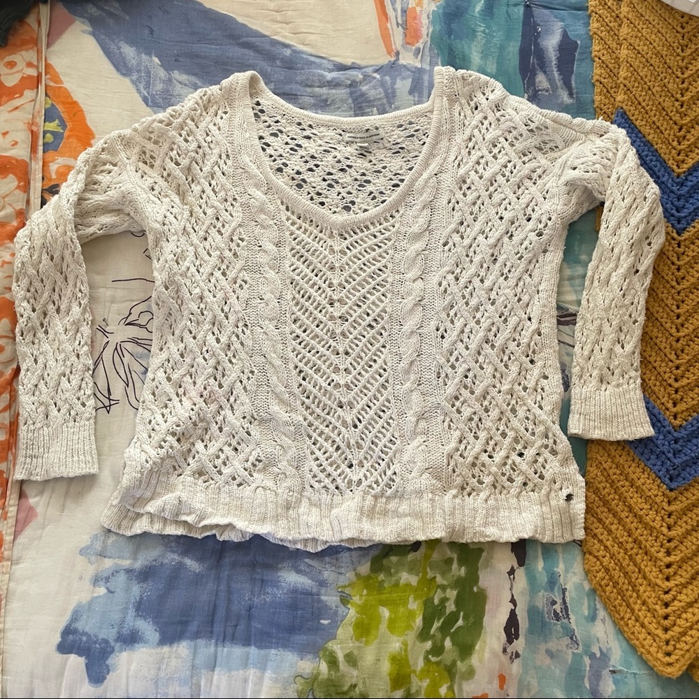 Knit American Eagle Sweater